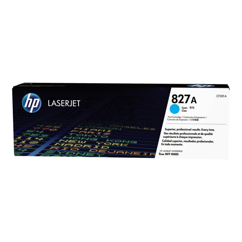 HP 827A Cyan LaserJet Tonerpatrone (CF301A)
