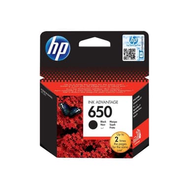 HP 650 Schwarz Tintenpatrone
