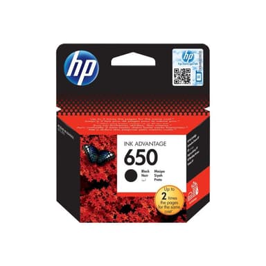HP 650 Schwarz Tintenpatrone