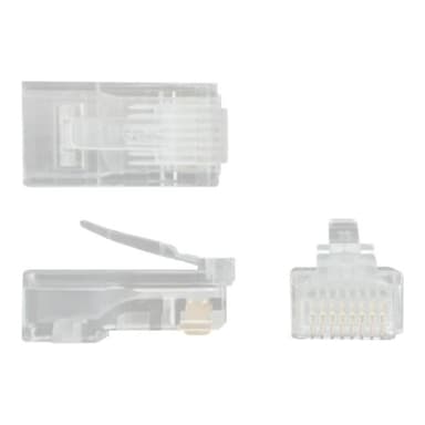 STARTECH.COM Cat5e RJ-45 Steckverbinder 50 St. - Grosspackung 50x RJ45 Modularstecker