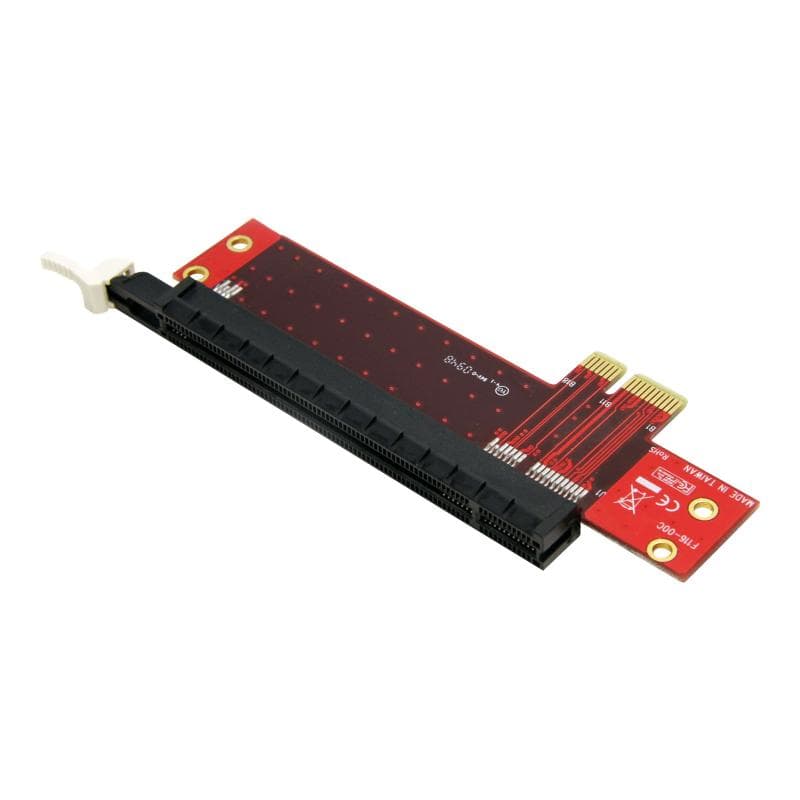 STARTECH.COM PCI Express x1 auf x16 Extender Adapter - PCIe Riser Verlängerung Karte