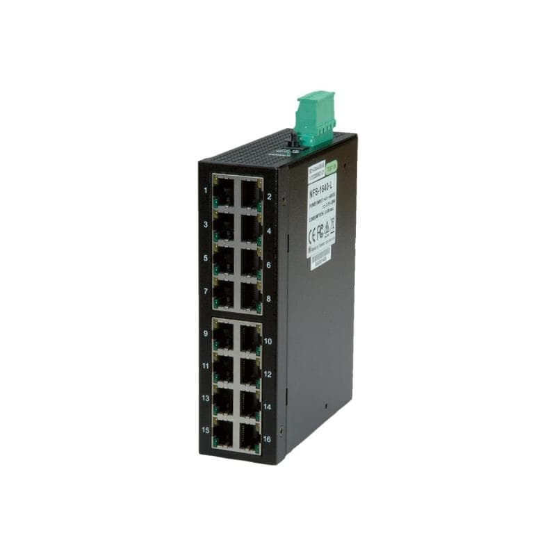 ROLINE Industrie Switch 16x RJ-45, unmanaged