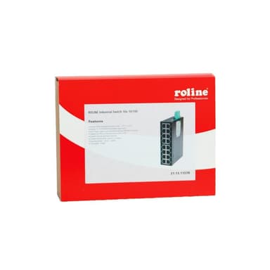 ROLINE Industrie Switch 16x RJ-45, unmanaged