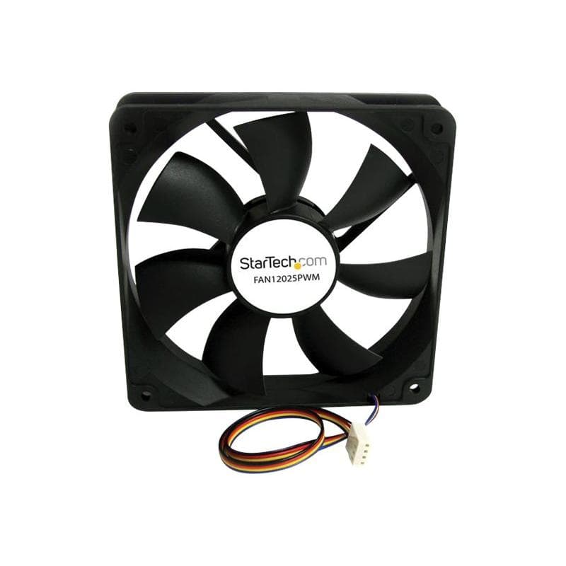 STARTECH.COM 120x25mm Computer Gehauselufter/ PWM Cooling Fan - Lufter fur Computer Gehause mit 4-pi