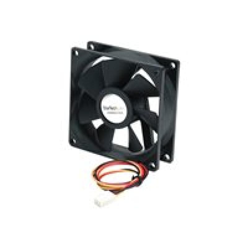 STARTECH.COM 80mm Gehäuselüfter  - Lüfter 8cm für PC Gehäuse mit 3-pin Molex Stecker (80mmx80mmx25mm