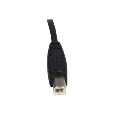 STARTECH.COM KVM Kabel USB VGA für KVM Switch 1,8m - Kabelsatz für KVM Umschalter 2x USB A/B Stecker