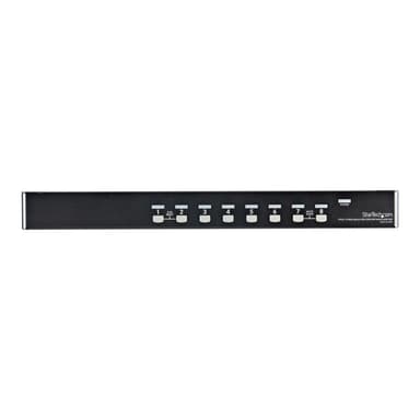 STARTECH.COM 8-Port USB KVM Switch-Set mit OSD und Kabeln Rackmontierbar