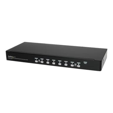 STARTECH.COM 8-Port USB KVM Switch-Set mit OSD und Kabeln Rackmontierbar