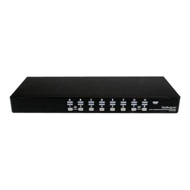STARTECH.COM 16 Port 1HE USB VGA KVM Switch mit OSD zur Rack-Montage - 16-fach Rackmount KVM Umschal