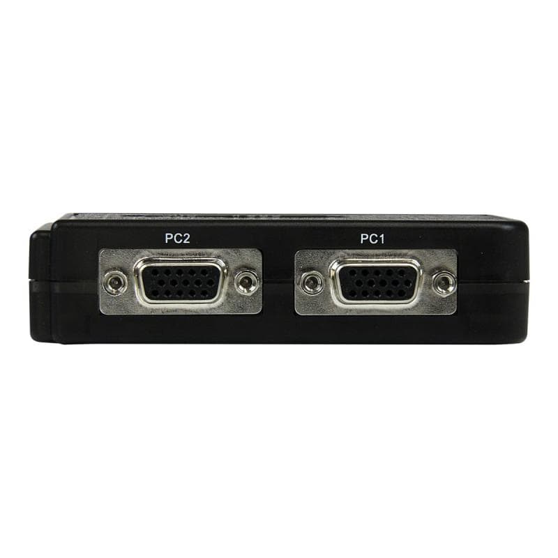 STARTECH.COM 2 Port USB KVM Switch Kit mit Audio und Kabeln