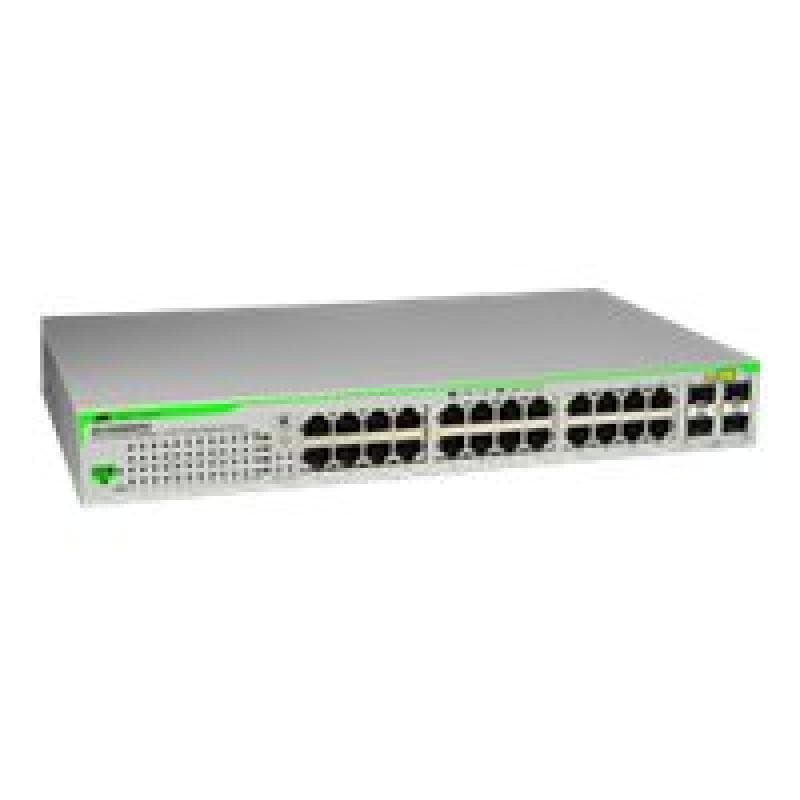 ALLIED TELESIS ATI Switch,1000Mbit,24xTP,+2xfr.SFP mini GBIC Slot