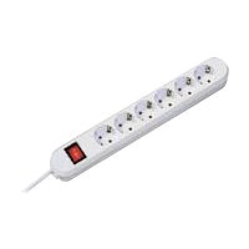 BACHMANN Bach SMART 6xSchuko braun 1xSchalter