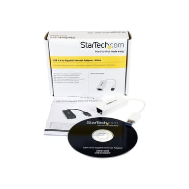 STARTECH.COM USB 3.0 auf Gigabit Ethernet Lan Adapter - 10/100/1000 NIC Netzwerkadapter - USB SuperS