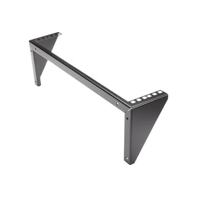 STARTECH.COM 2HE 19 Zoll Wandmontage Geräte Rack - Open Frame Rack - Stahl - Schwarz