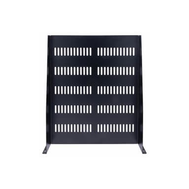 STARTECH.COM 2 HE Fest montierter Fachboden für Server Rack/ Schrank bis 22 Kg - 55 cm Tief - belüft