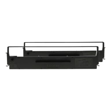 EPSON Ribbon/Black Q-350/300+/300+II Dualpack