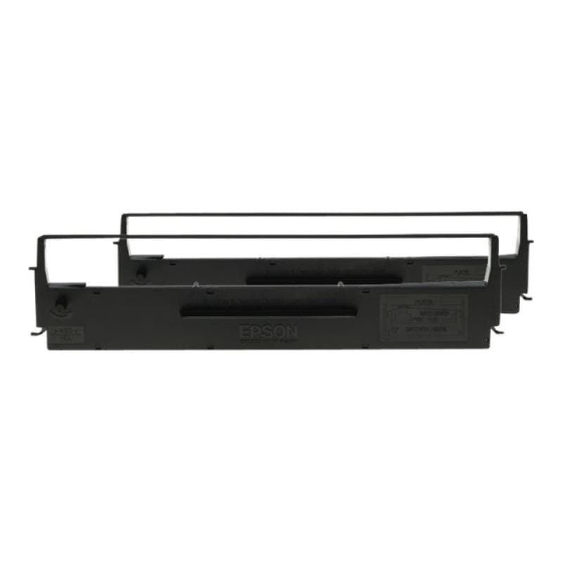 EPSON Ribbon/Black Q-350/300+/300+II Dualpack