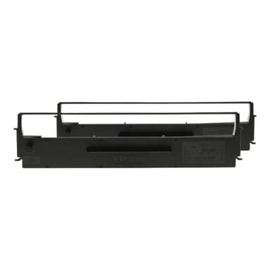 EPSON Ribbon/Black LX-350/300+/300+II Dualpack