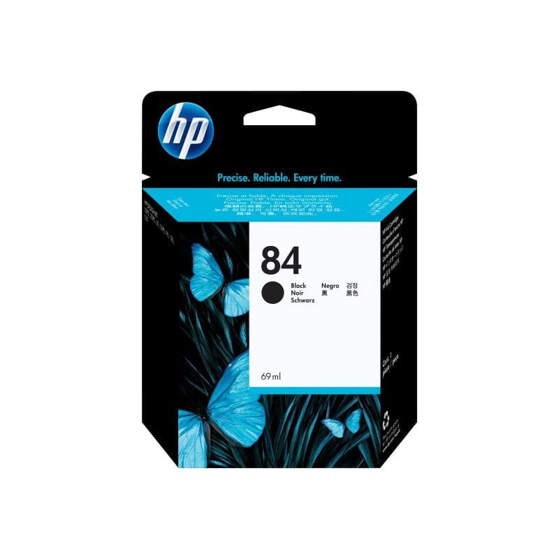 HP 84 Schwarz Tintenpatrone