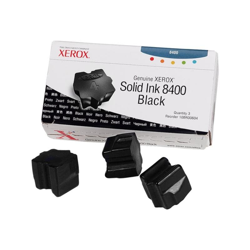 XEROX Phaser 8400 3 Schwarz feste Tinten