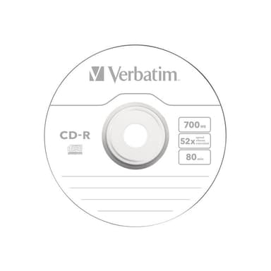 Verbatim CD Rohling 80min 700MB    48xSp. Spindel