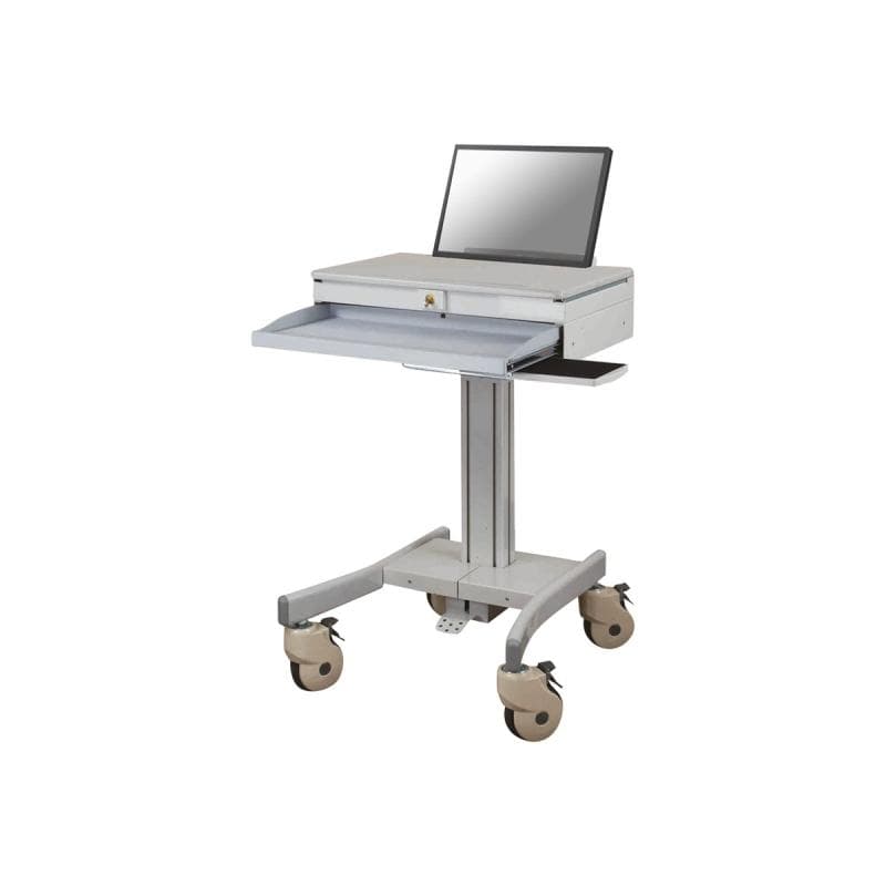 NEOMOUNTS mobiler Arbeitsplatz für Laptop, Tastatur und Maus