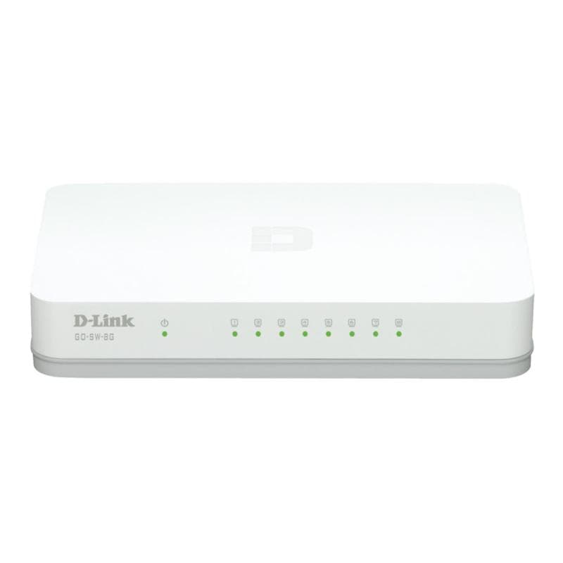 Switch 8Port D-Link GO-SW-8G 8x10/100/1000 Desktop