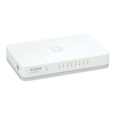Switch 8Port D-Link GO-SW-8G 8x10/100/1000 Desktop