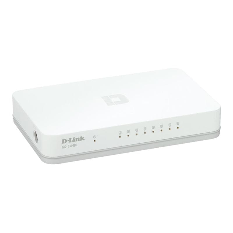 Switch 8Port D-Link GO-SW-8G 8x10/100/1000 Desktop