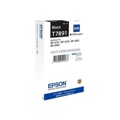EPSON T7891 Größe XXL Schwarz Druckerpatrone