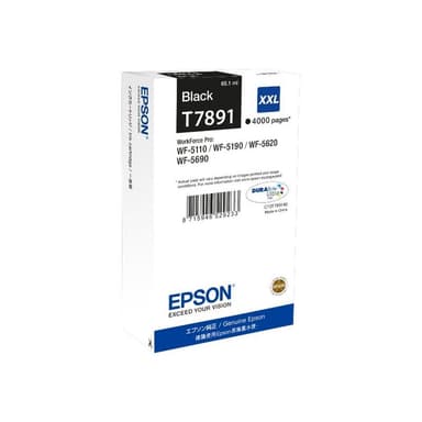 EPSON T7891 Größe XXL Schwarz Druckerpatrone