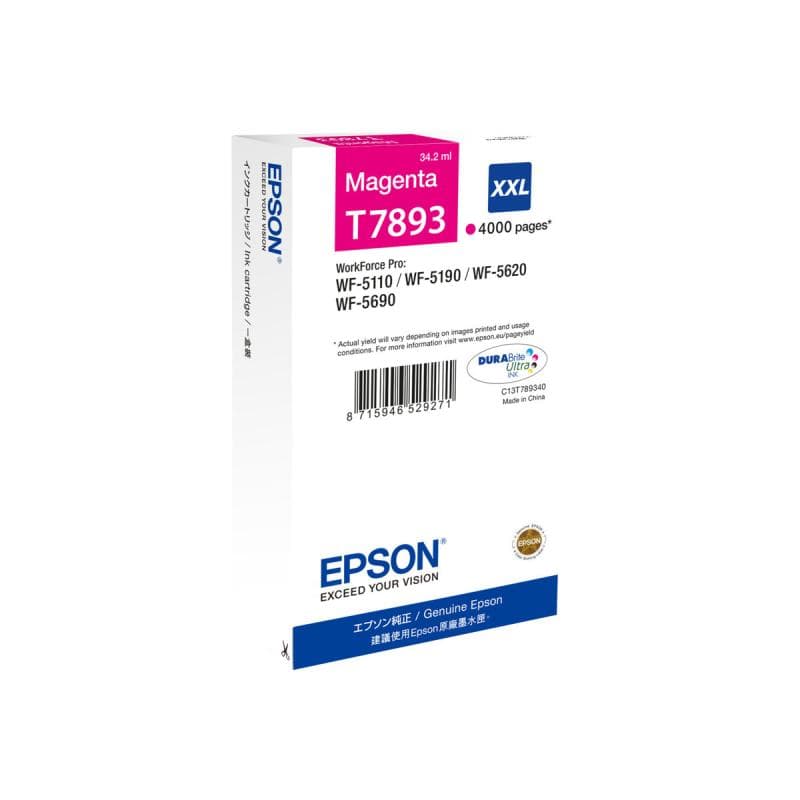 EPSON T7893 1 Größe XXL Magenta Druckerpatrone
