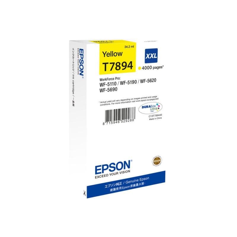 EPSON T7894 Größe XXL Gelb Tintenpatrone