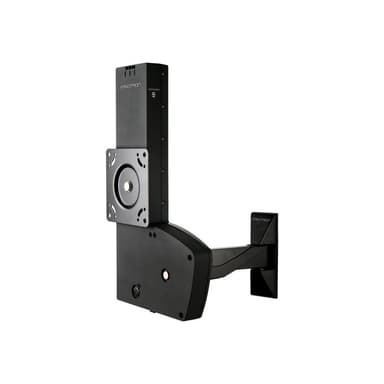 ERGOTRON TV Wandhalterung Glide LD in Schwarz - 10° neigbare Wandhalterung