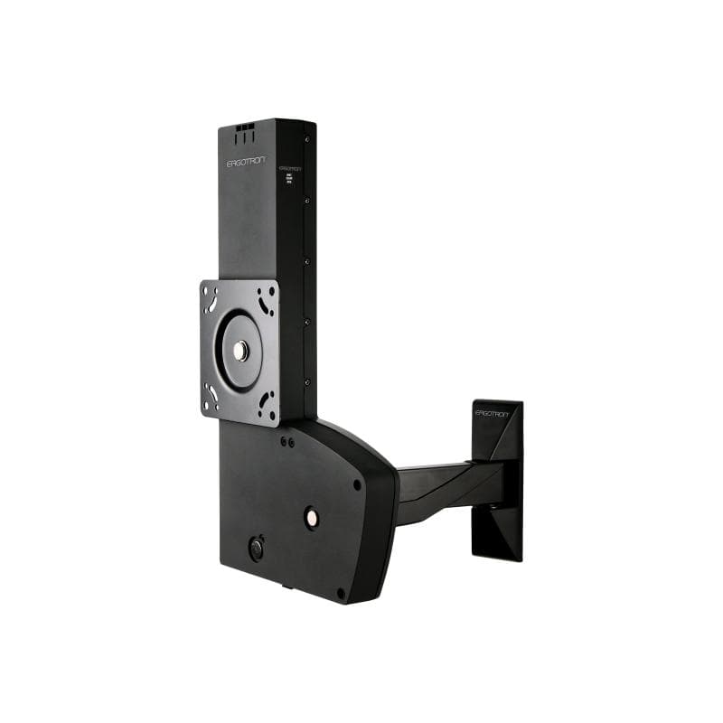 ERGOTRON TV Wandhalterung Glide LD in Schwarz - 10° neigbare Wandhalterung
