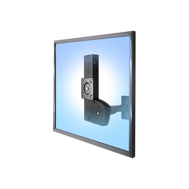 ERGOTRON TV Wandhalterung Glide LD in Schwarz - 10° neigbare Wandhalterung