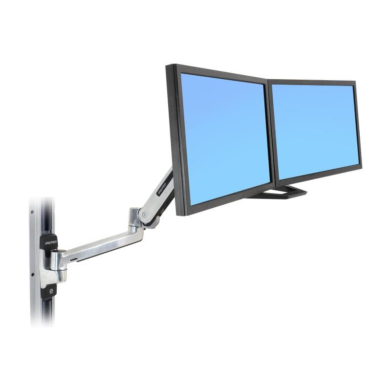 ERGOTRON Umbausatz für zwei Monitore mit Handgriff in Schwarz
