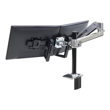 ERGOTRON Umbausatz für zwei Monitore mit Handgriff in Schwarz