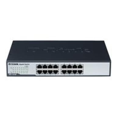 D-LINK DGS-1016D Gigabit Switch 16xRJ45 10/100/1000