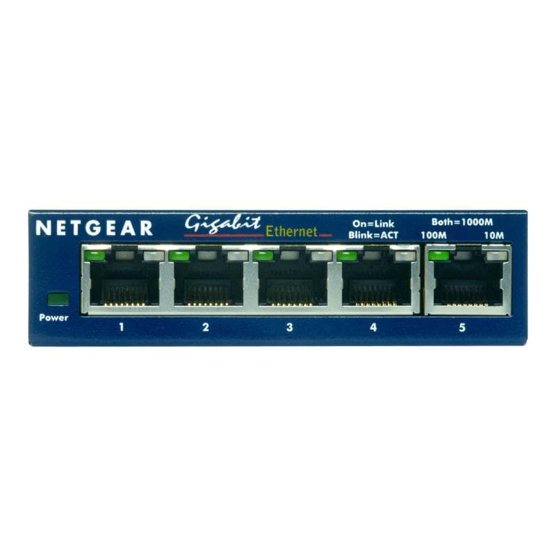 NETGEAR GS105GE Switch Giga 5xRJ45 10/100/1000 E