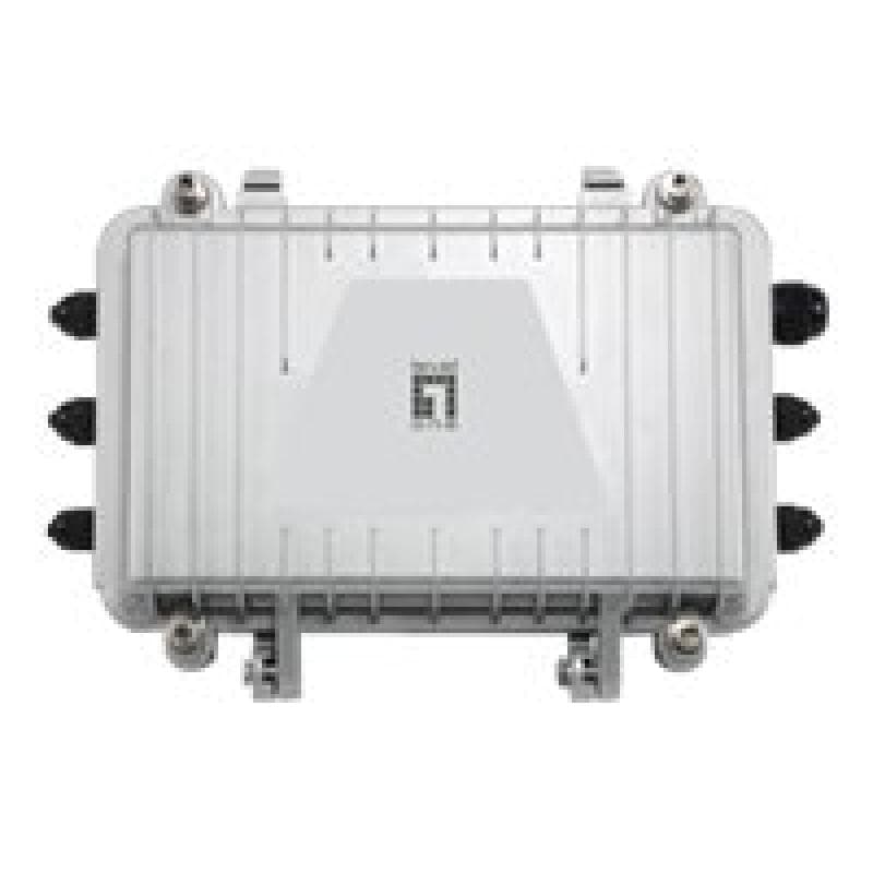 LEVEL ONE PoE Extender over Hybrid Fiber, Outdoor Receiver