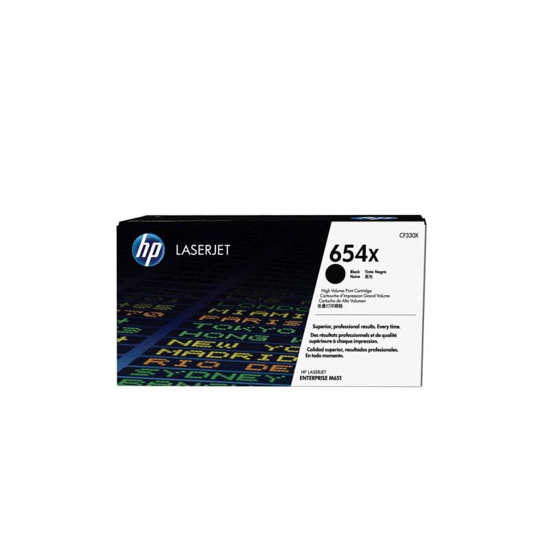 HP 654X Schwarz LaserJet Tonerpatrone (CF330X)