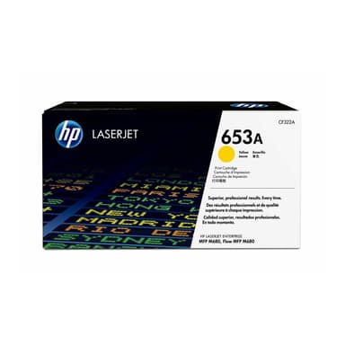 HP 653A Gelb LaserJet Tonerpatrone (CF322A)