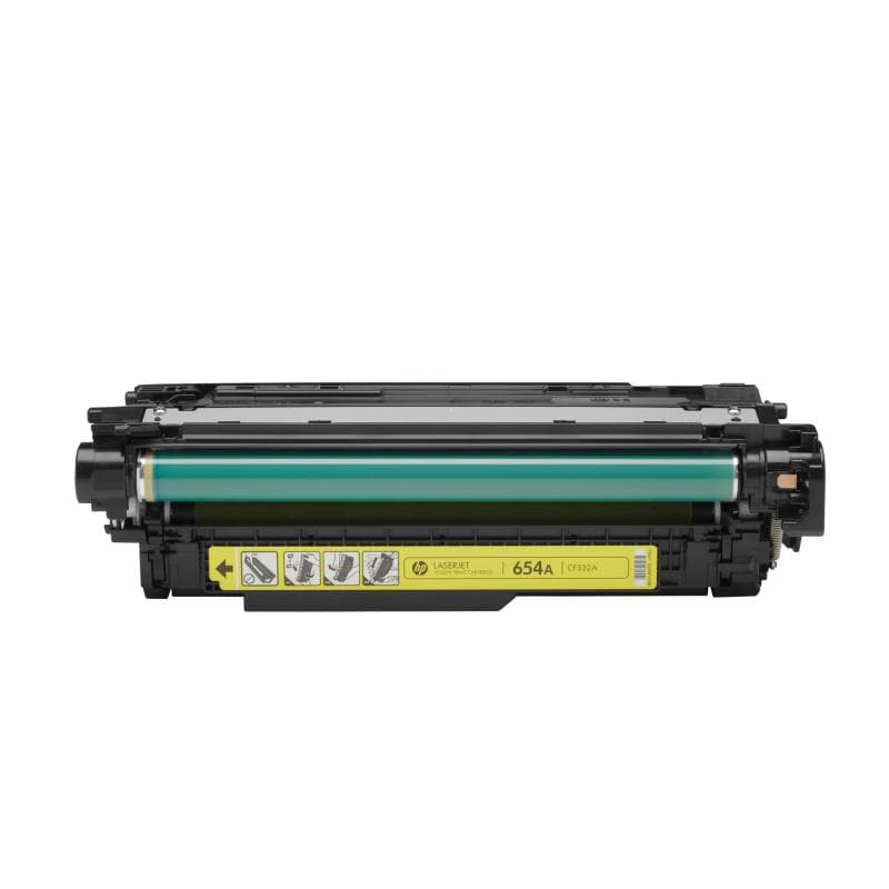 HP 654A Gelb LaserJet Tonerpatrone (CF332A)