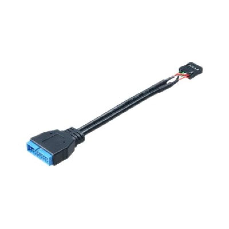 AKASA Adapter intern USB 3.0 zu intern USB 2.0 - 15 cm