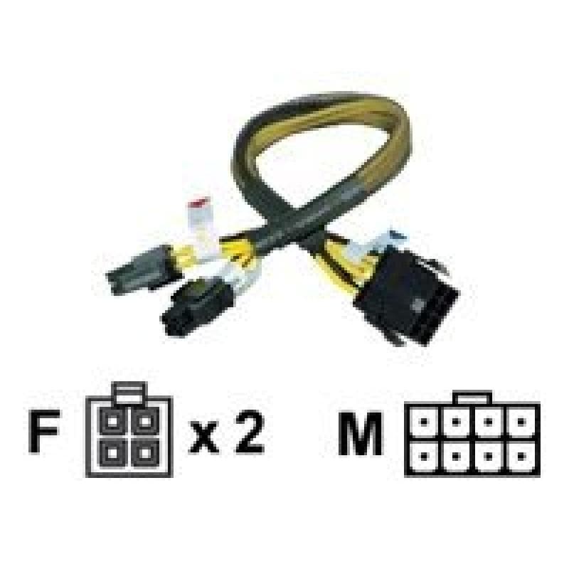 AKASA AK-CB8-8-EXT 8 Pin Netzteilverlängerung - 30 cm