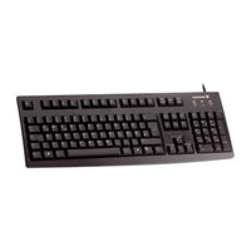 Cherry G83-6105 LUNFR-2 schwarz Tastatur USB 105 Tasten MS W95    FR