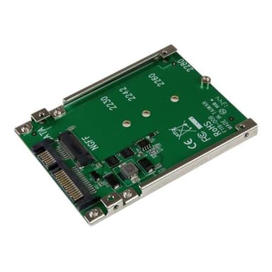 STARTECH.COM M.2 NGFF SSD auf 2.5 Zoll SATA Adapter / Konverter - NGFF auf SATAIII Adapter Karte
