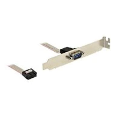 DELOCK Slotblech Delock Seriell 1 x Port mit Interfacekabel
