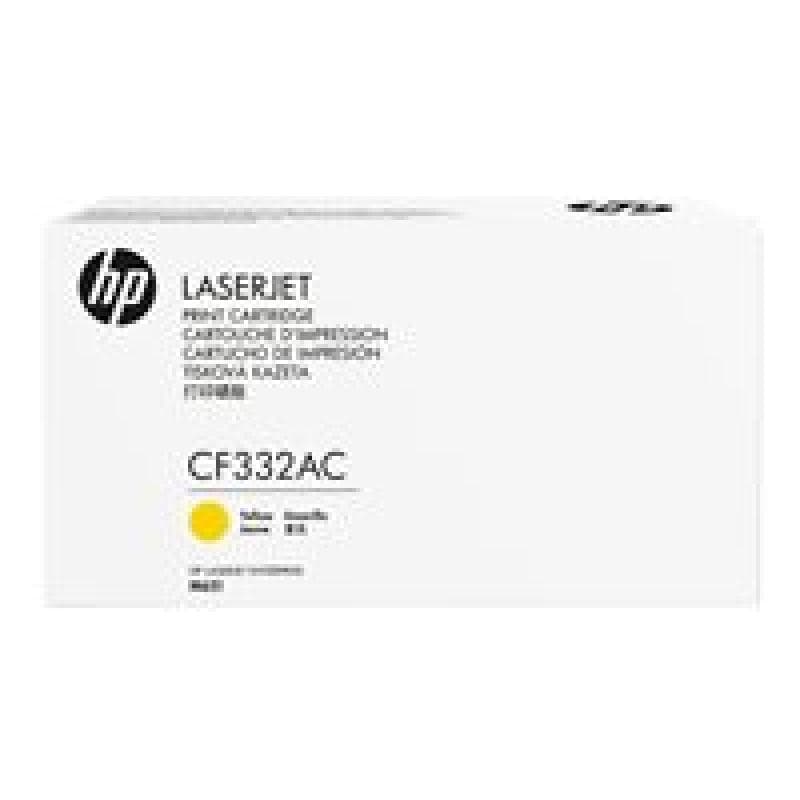 HP Toner/654A Yellow Contract LJ Cart